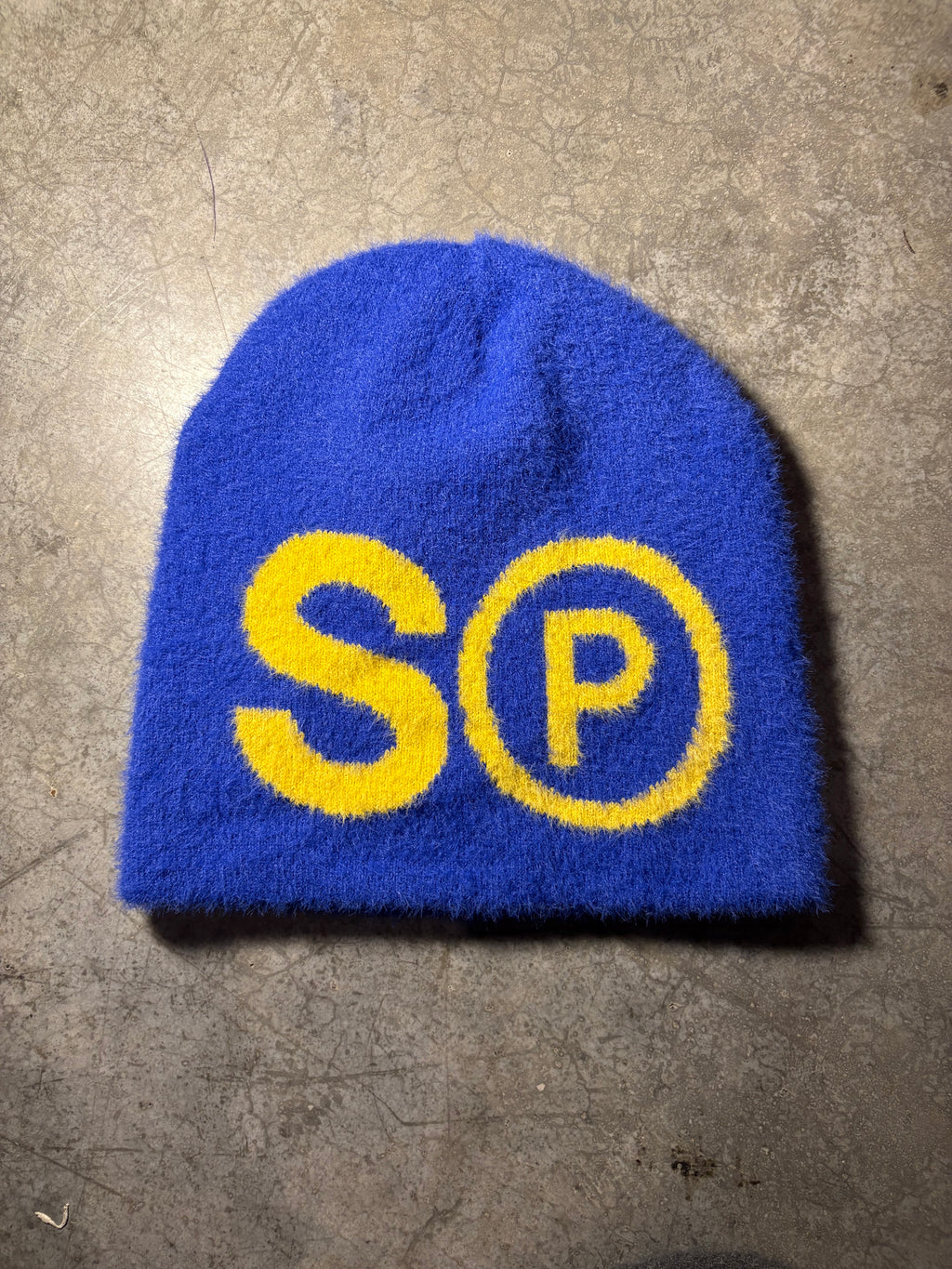 SⓅ trademark hat blue