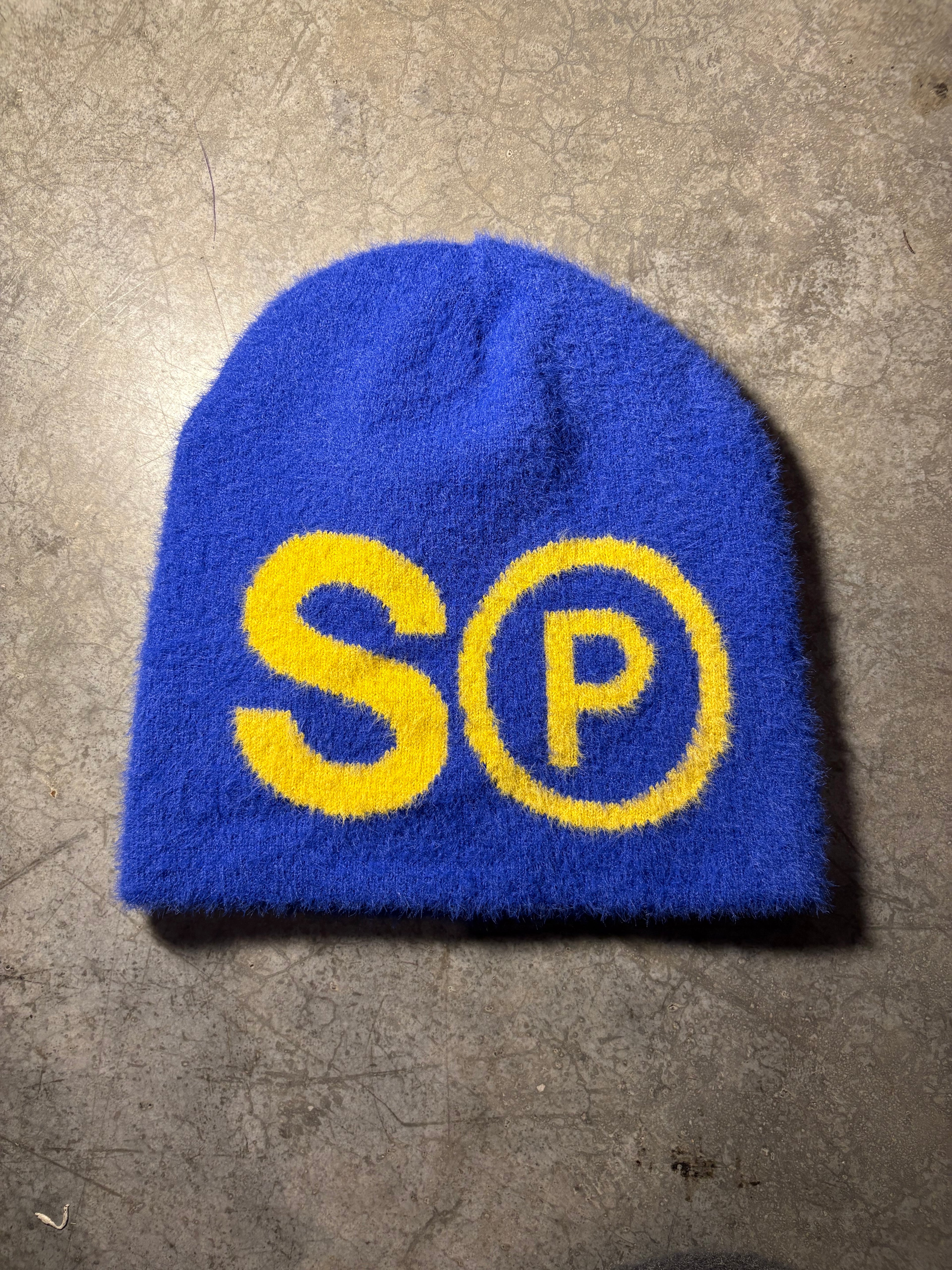 SⓅ trademark hat blue